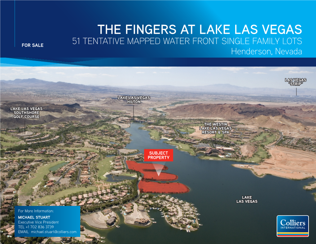 The Fingers at Lake Las Vegas