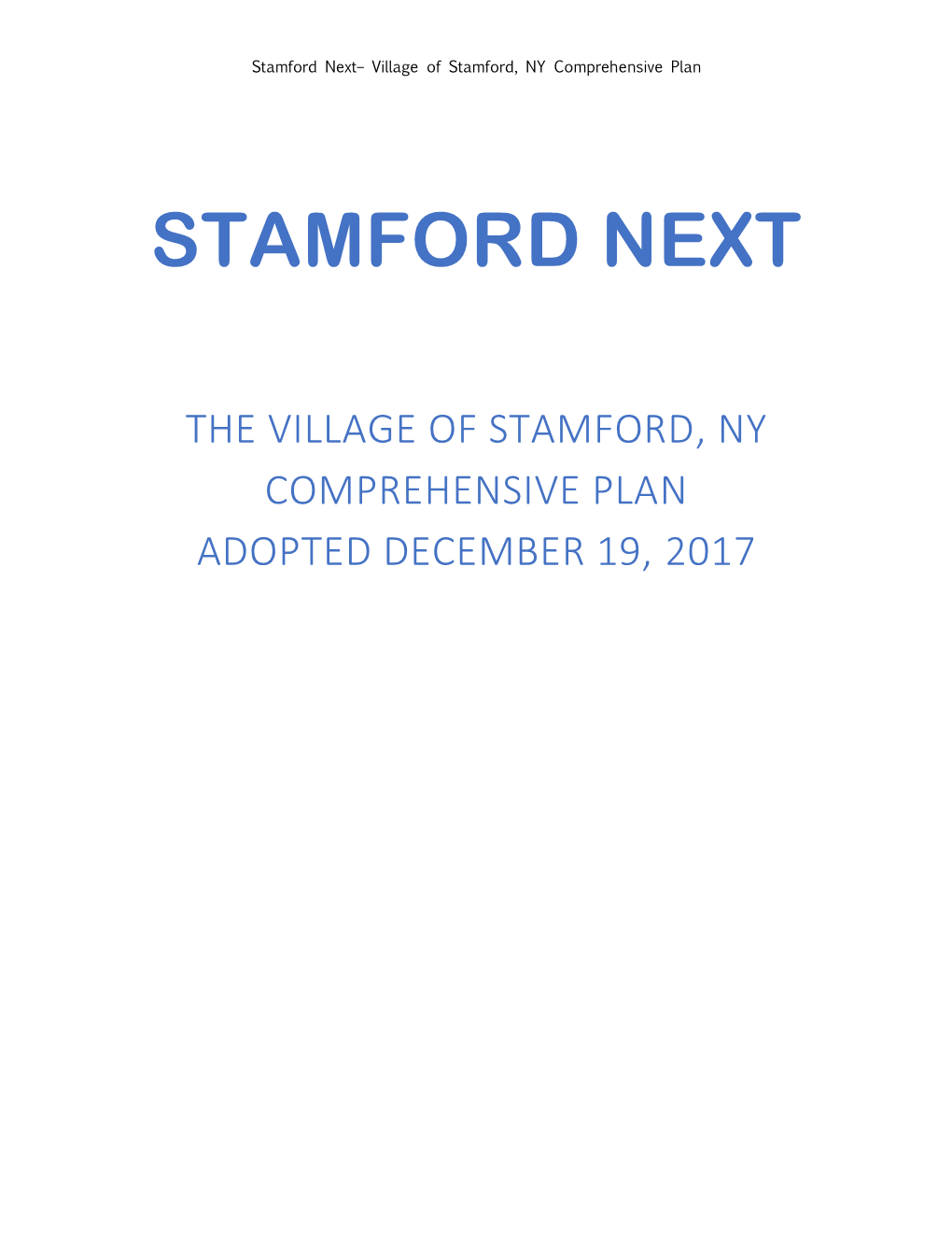Stamford Next Final Adopted 12-19-17