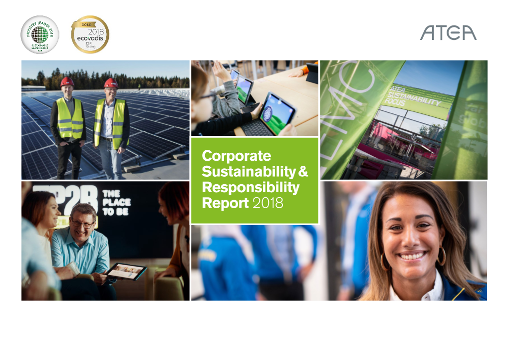 Corporate Sustainability & Responsibility Report 2018