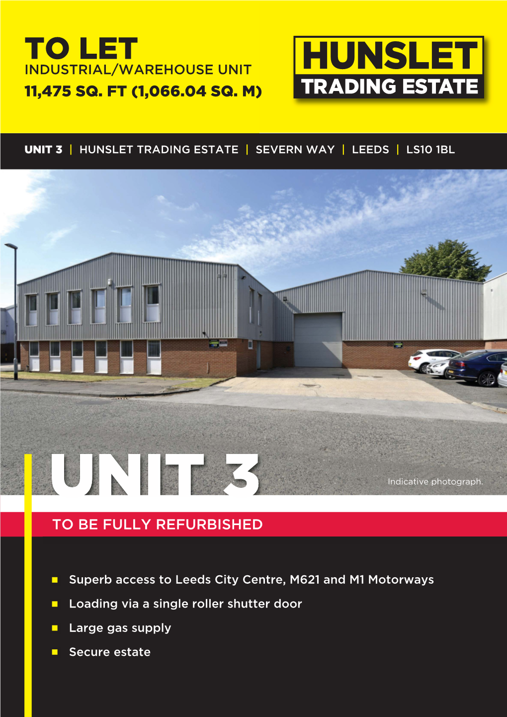Unit 3 Hunslet Trading Estate 2Pp Aug 2019 V2.Q:Layout 1