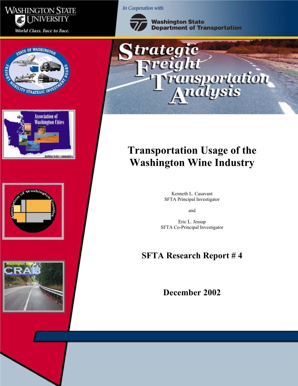 Transportation Usage of the Washington Wine Industry