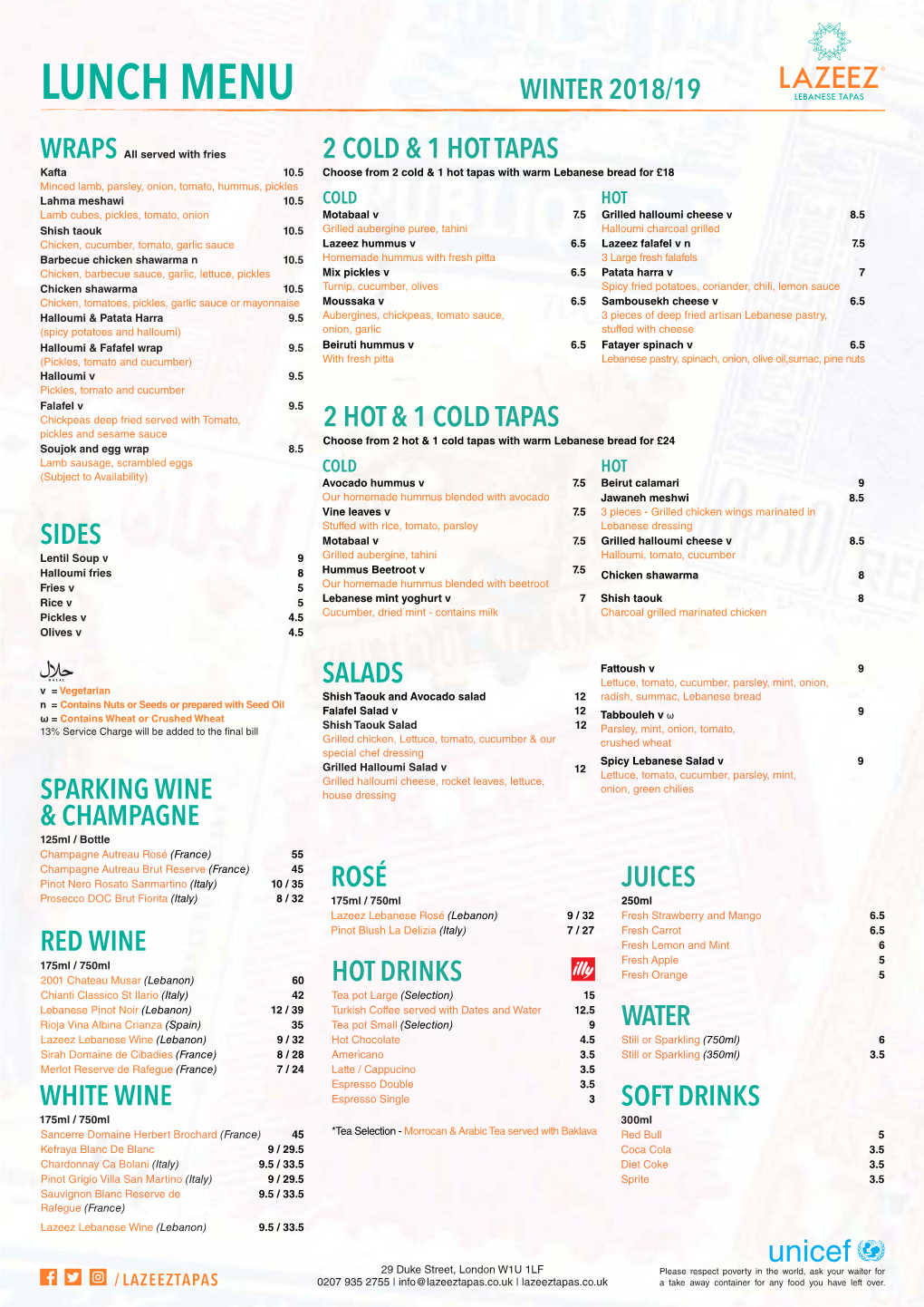 Lazeez-Lunch-Menu-Oct2018.Pdf