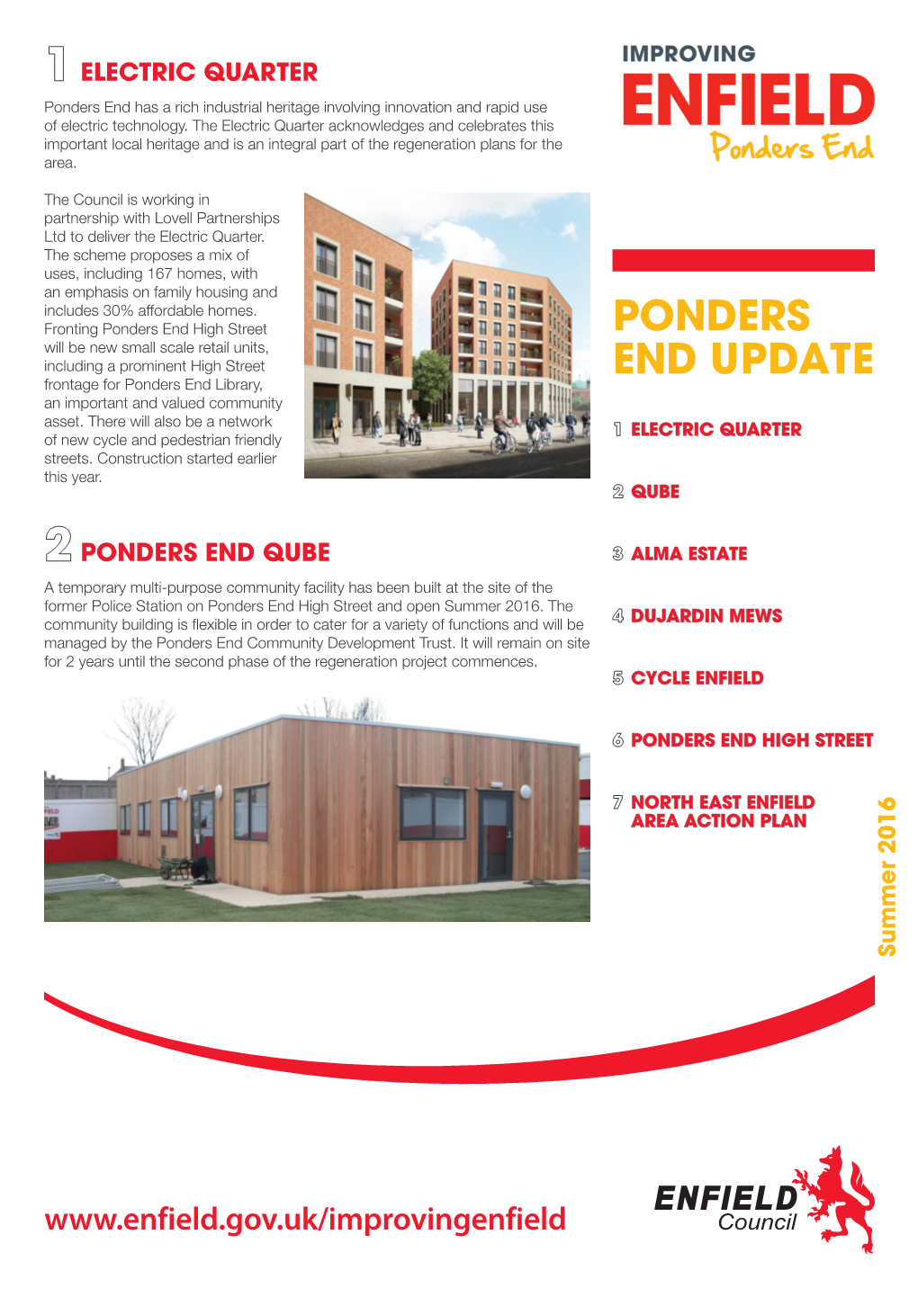 Ponders End Update