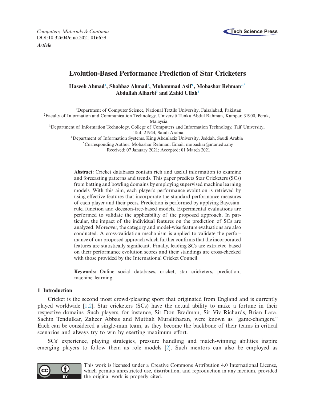 Evolution-Based Performance Prediction of Star Cricketers