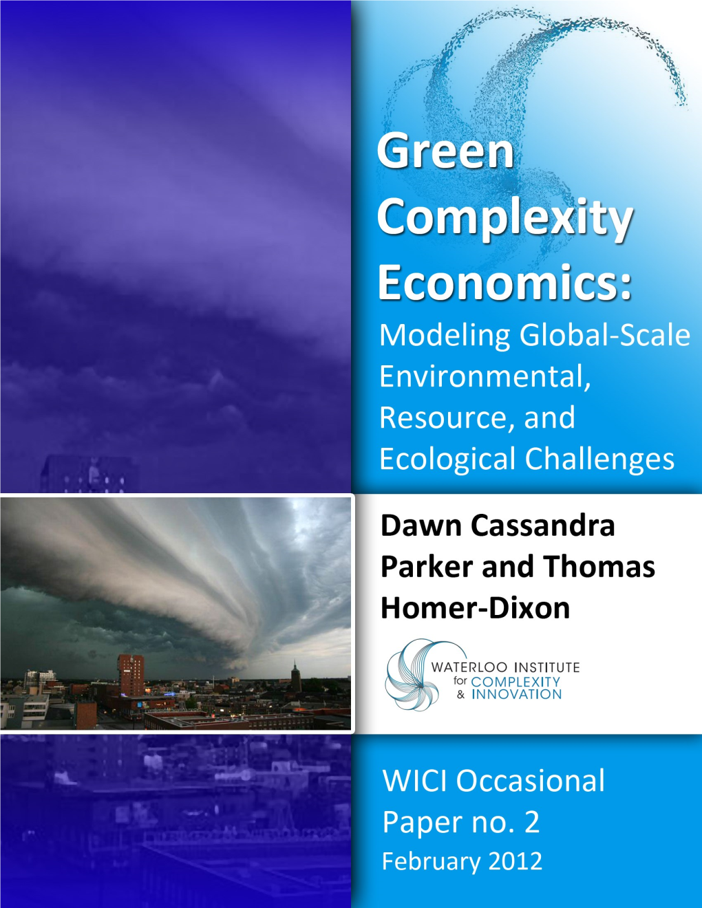 “Green Complexity Economics” (PDF)