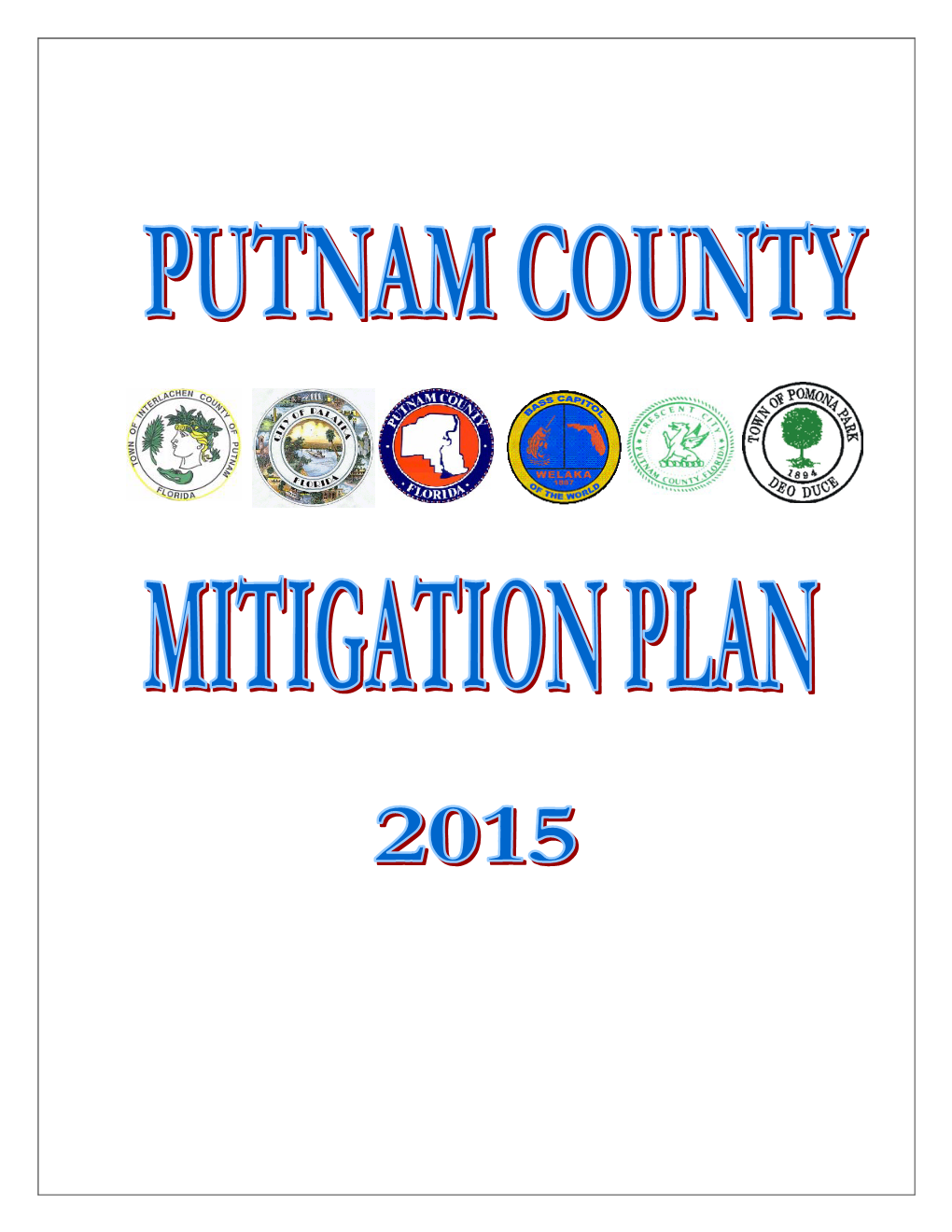 Putnam County Local Mitigation Strategy / Plan (Lms)