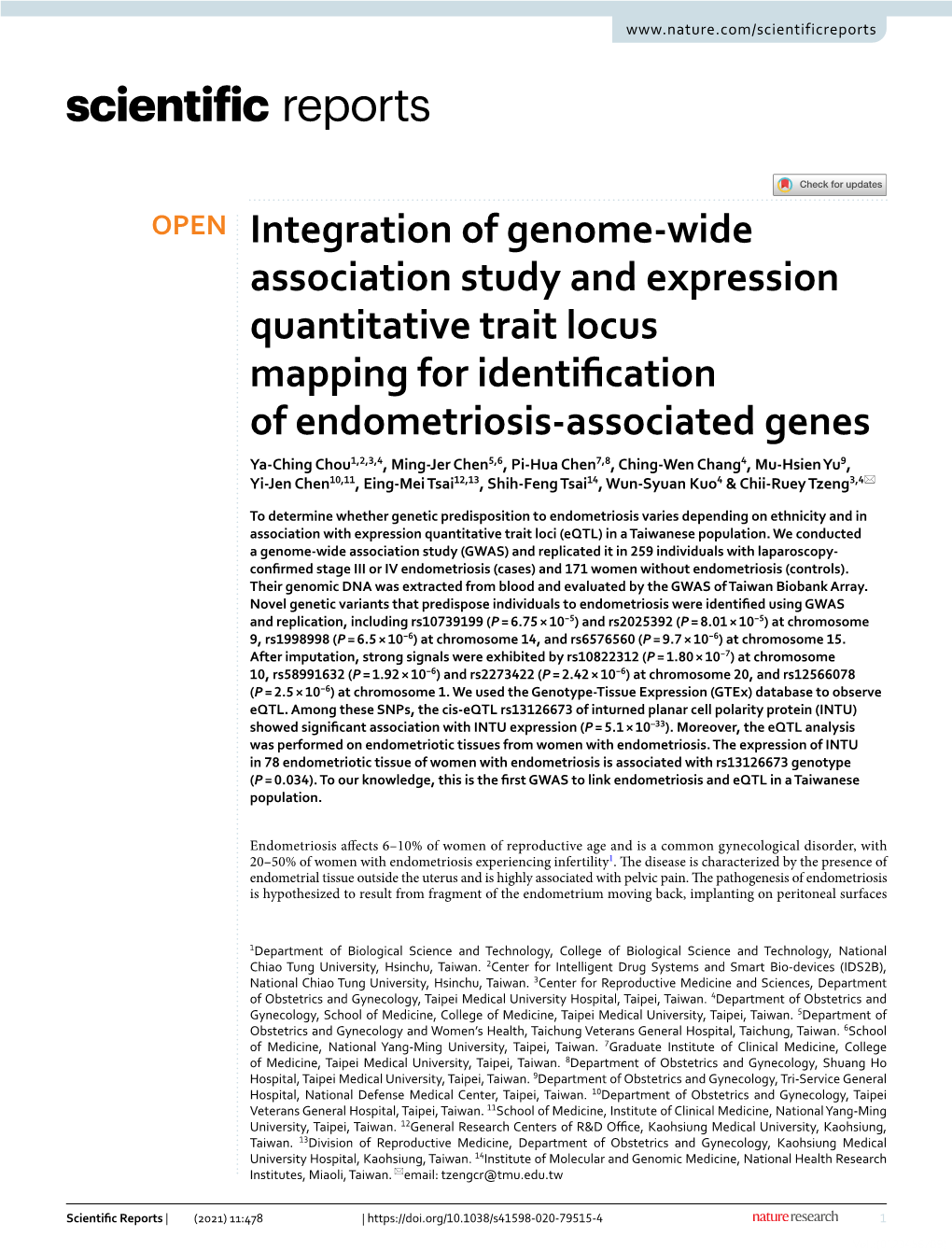 Integration of Genome-Wide Association Study and Expression