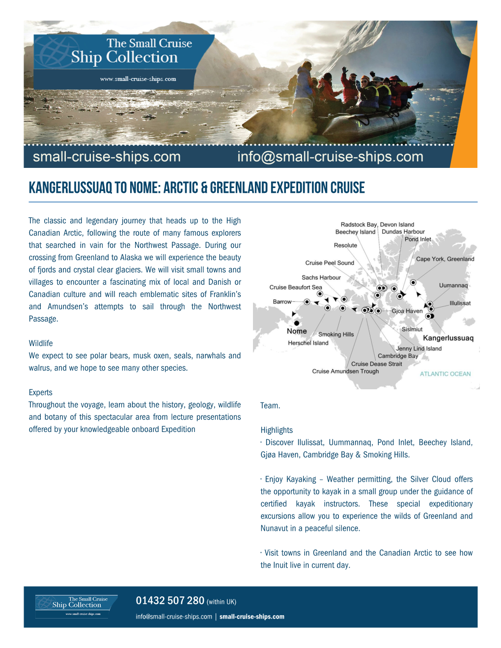 Arctic & Greenland Expedition Cruise