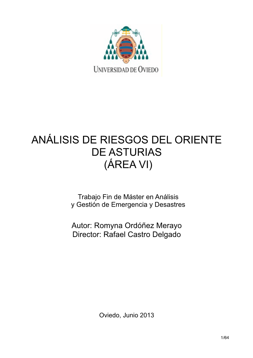 Proyecto Analisis De Riesgo,Corregido