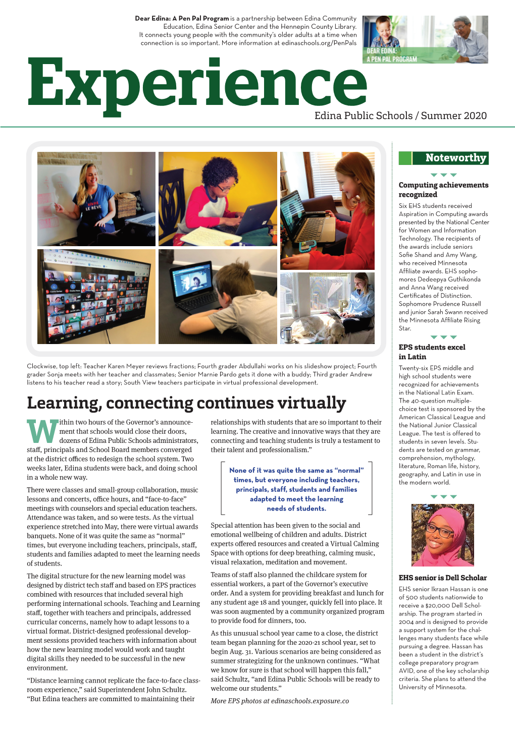 Learning, Connecting Continues Virtually