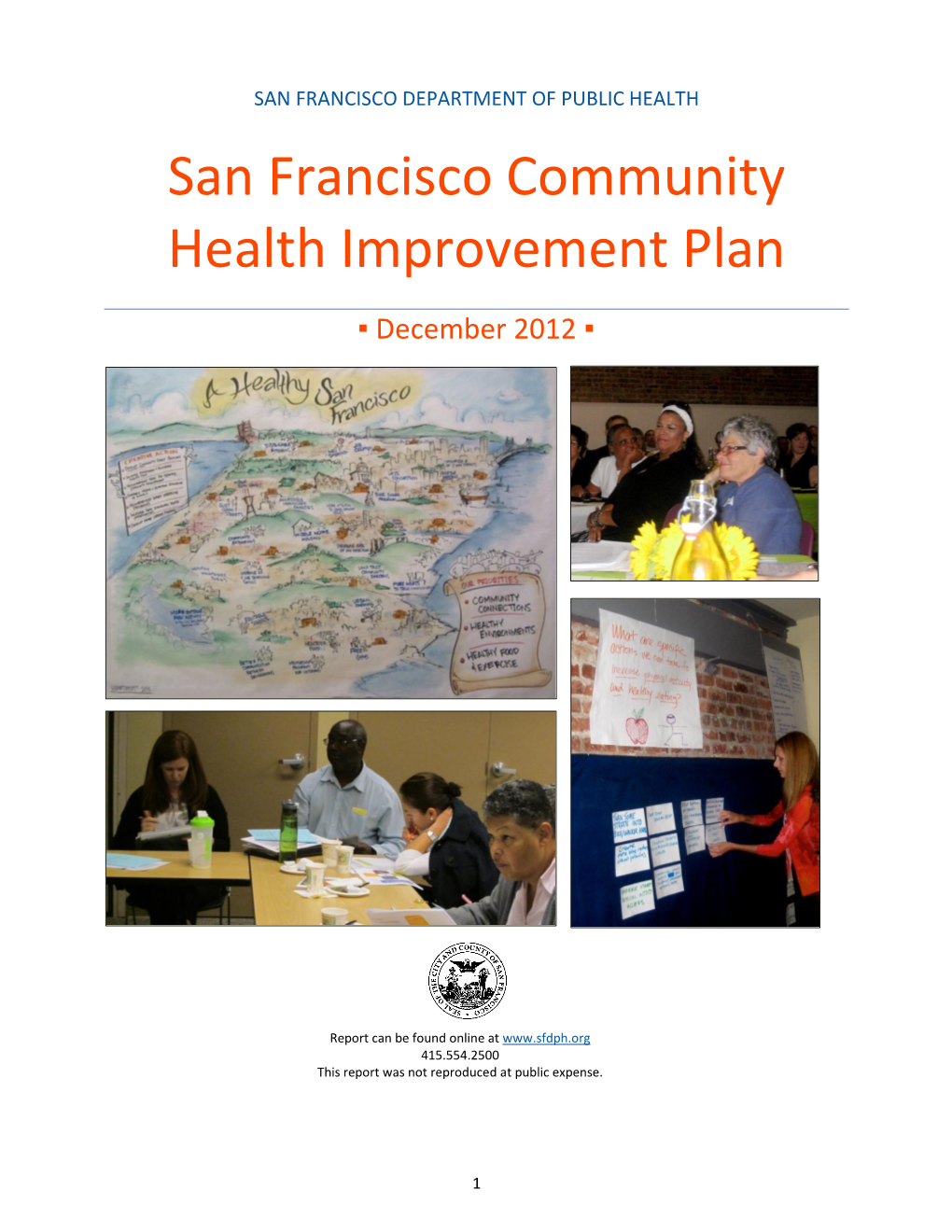 San Francisco Community Health Improvement Plan