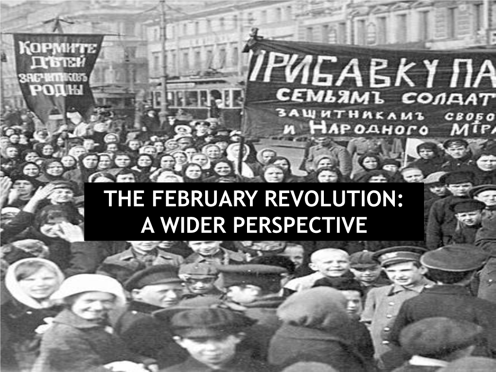 Around the February Revolution