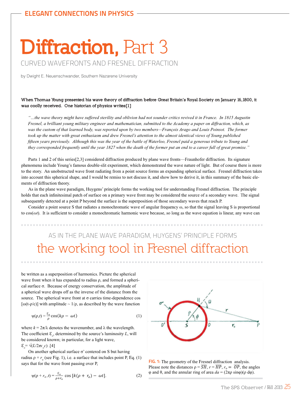 Diffraction, Part 3