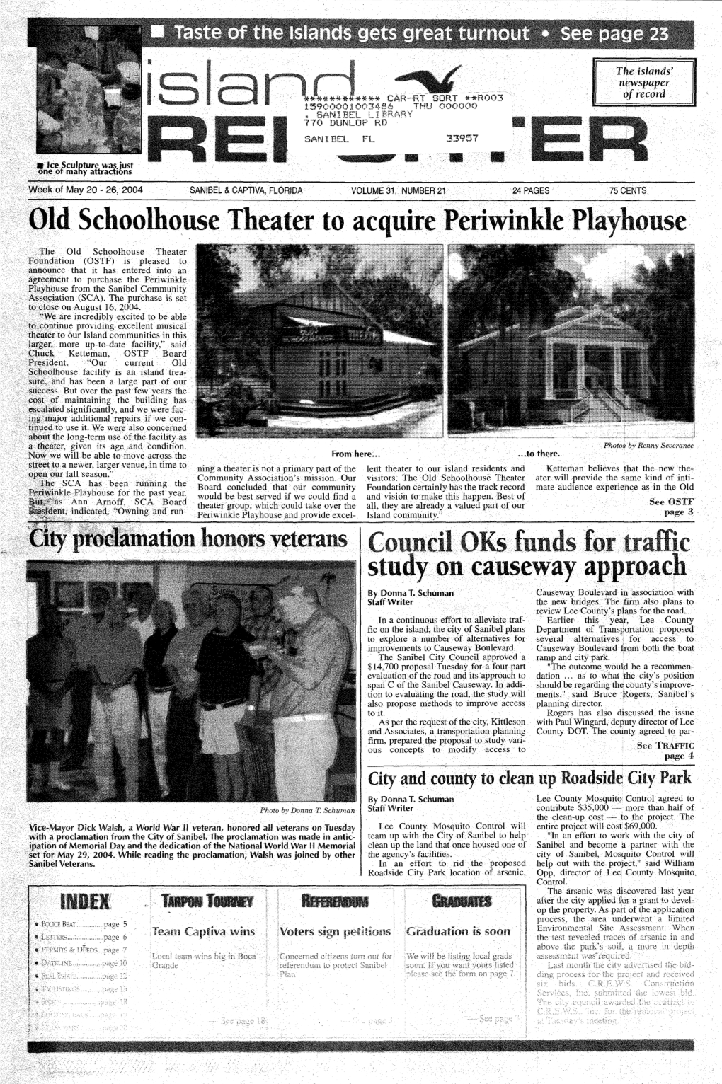 Old Schoolhouse Theater to Acquire Periwinkle Playhouse Study On