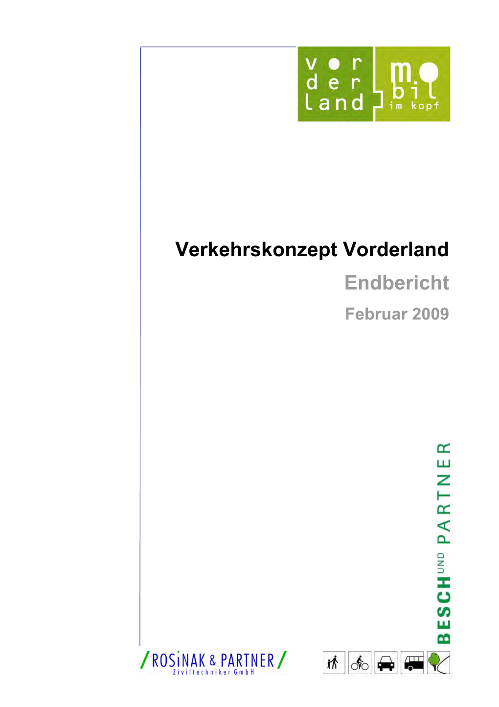 Verkehrskonzept Vorderland Endbericht