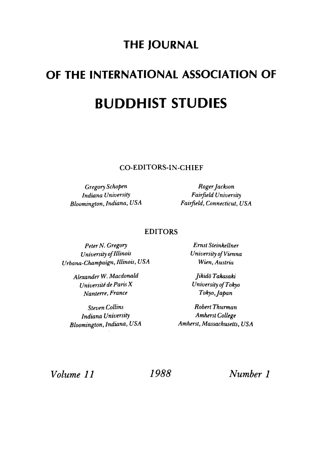 Studies in the Buddhist Art of South Asia (Ed. A. K. Narain)