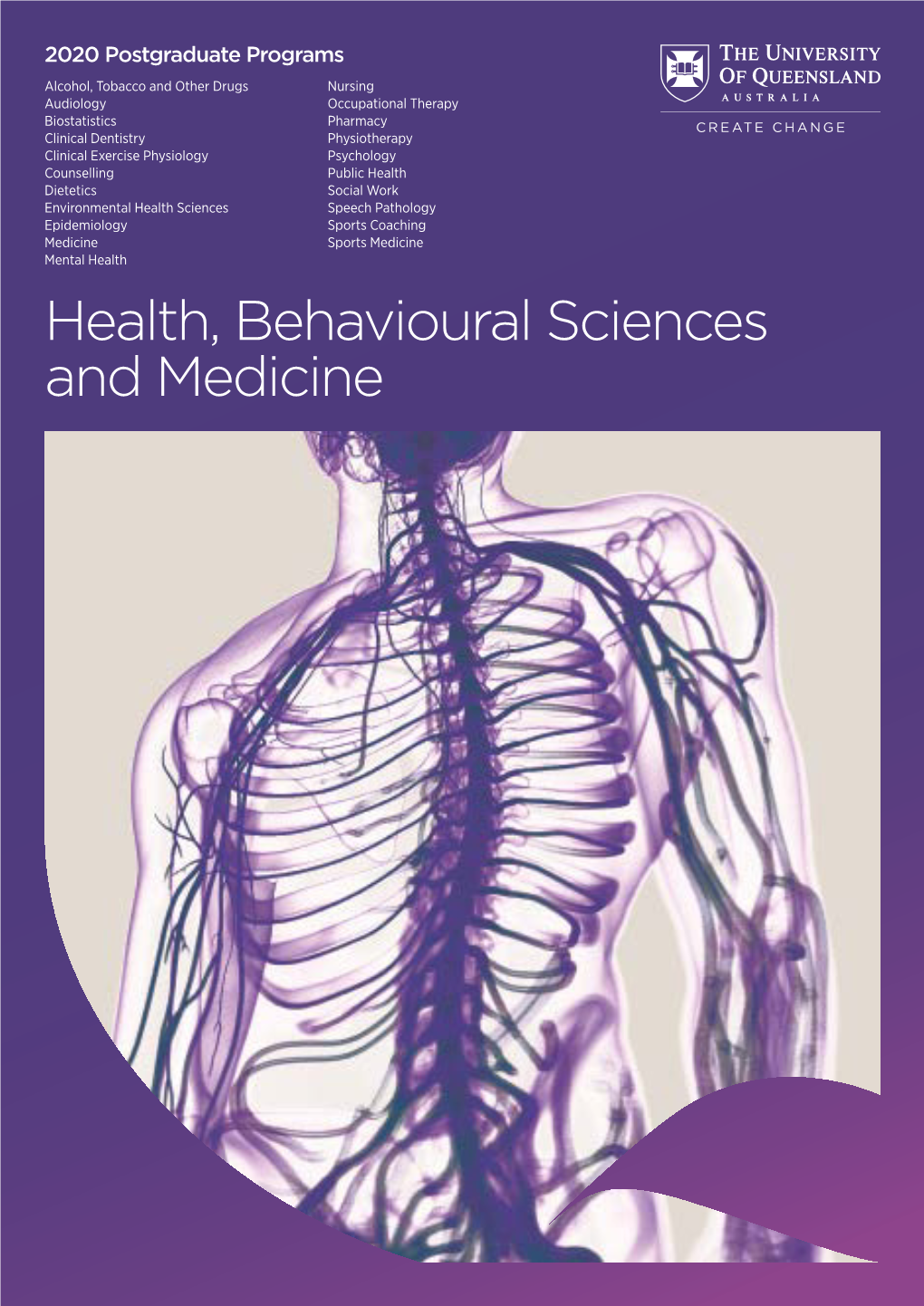 UQ Health, Behavioural Sciences, Medicine Postgraduate Guide