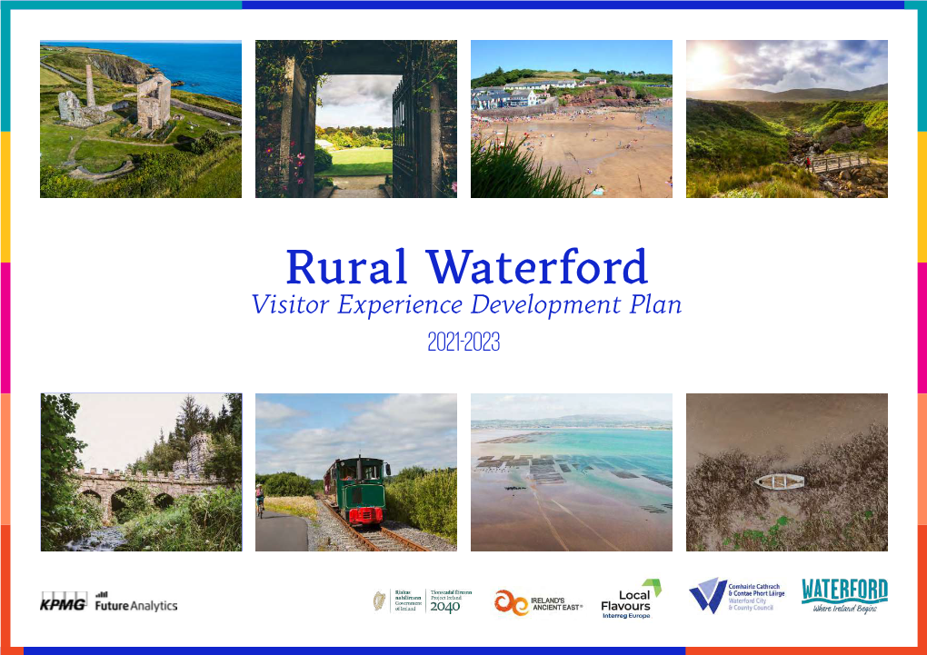 Rural Waterford Visitor Experience Development Plan 2021-2023 Visitor Experience Development Plan Visitor Experience Development Plan