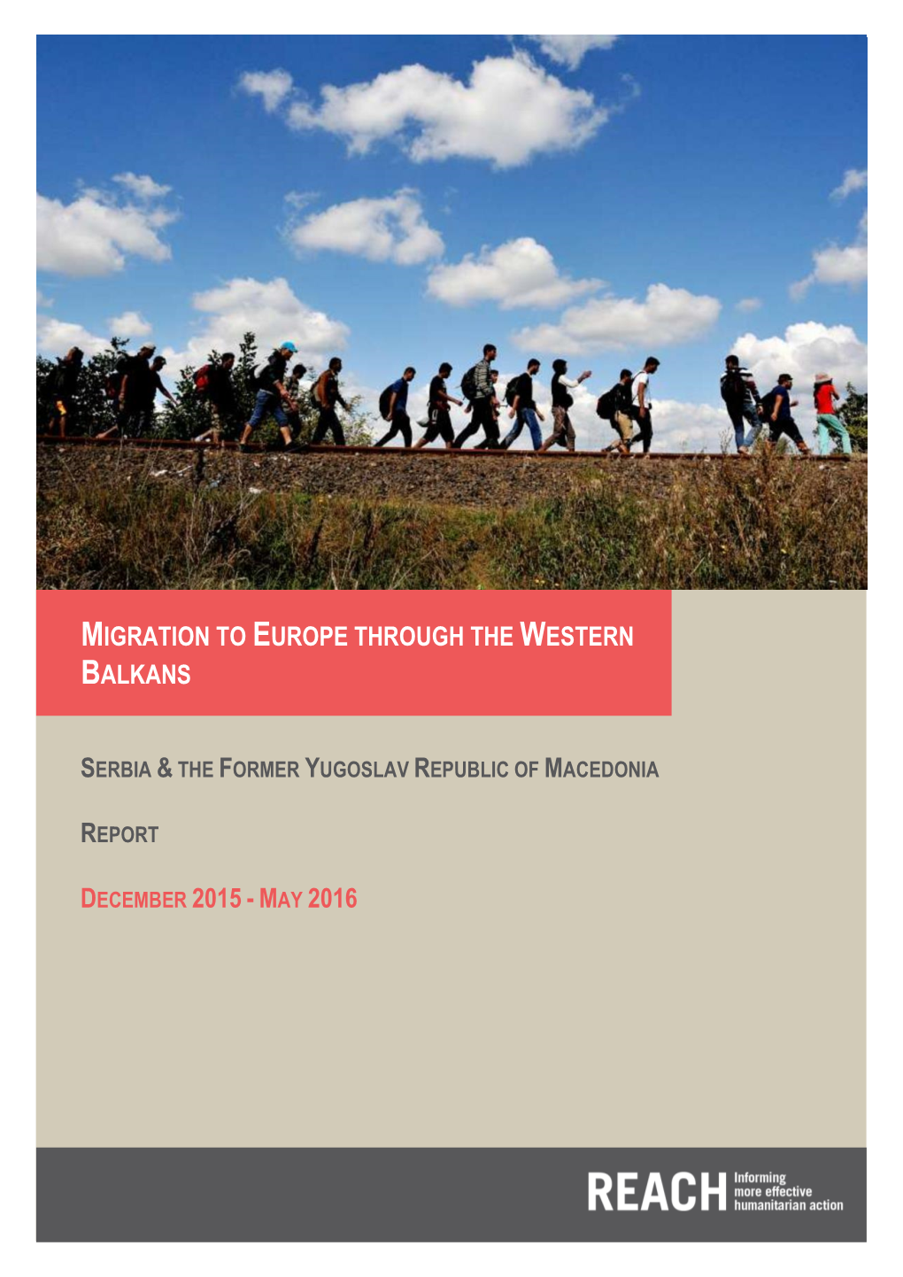 Migration to Europe Through the Western Balkans