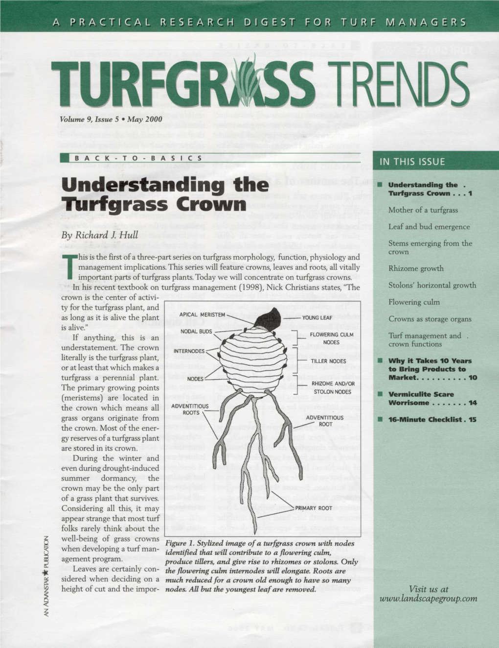 Understanding the Turfgrass Crown