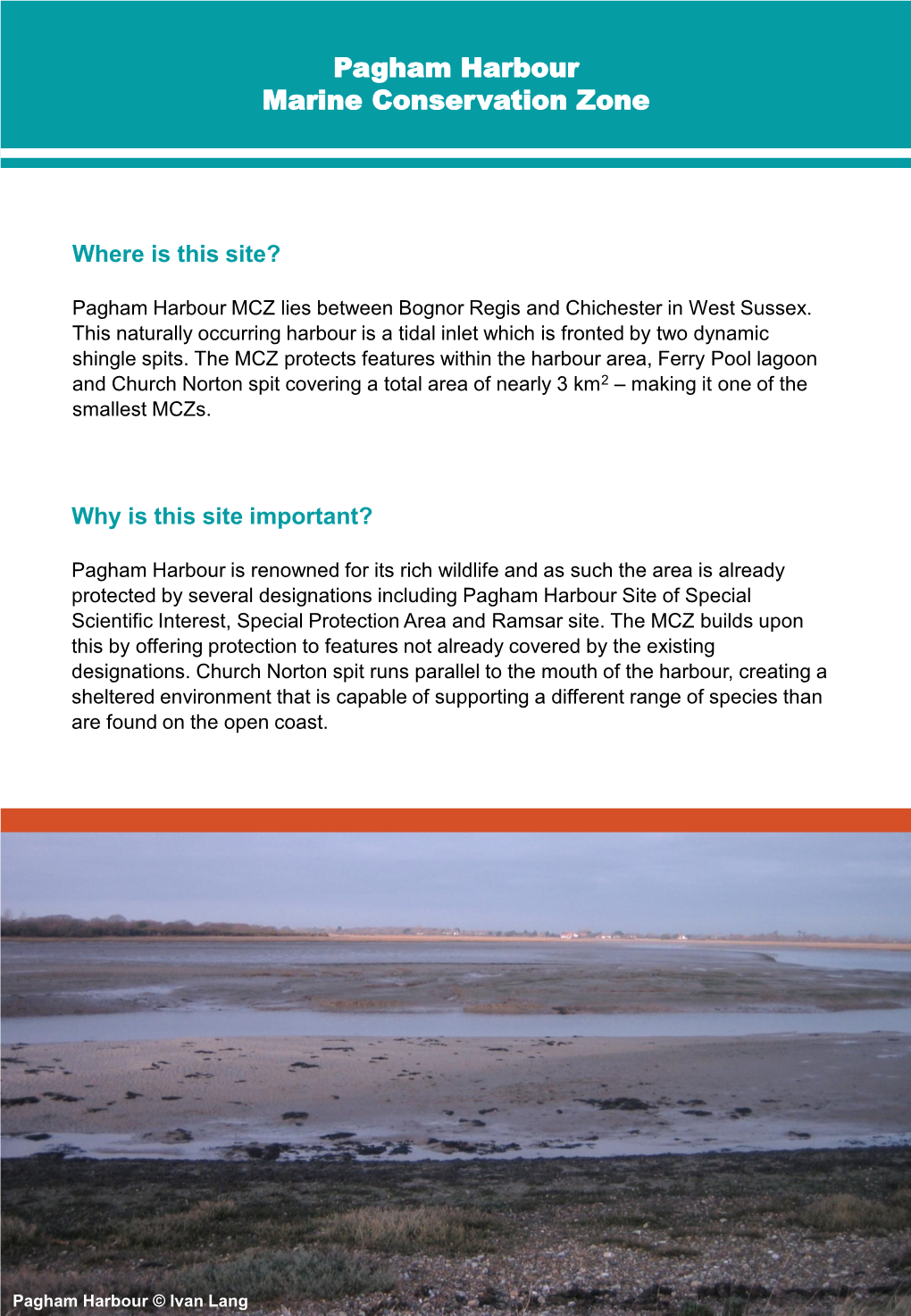 Pagham Harbour Marine Conservation Zone