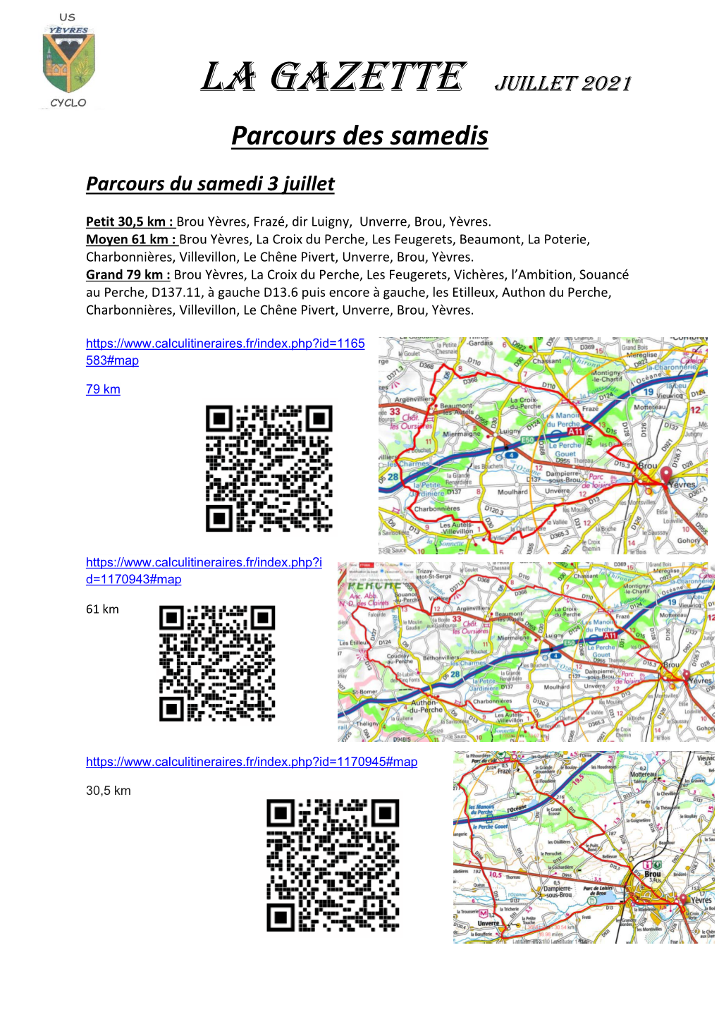 Parcours Des Samedis