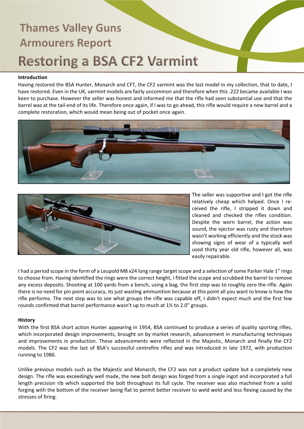 BSA CF2 Varmint