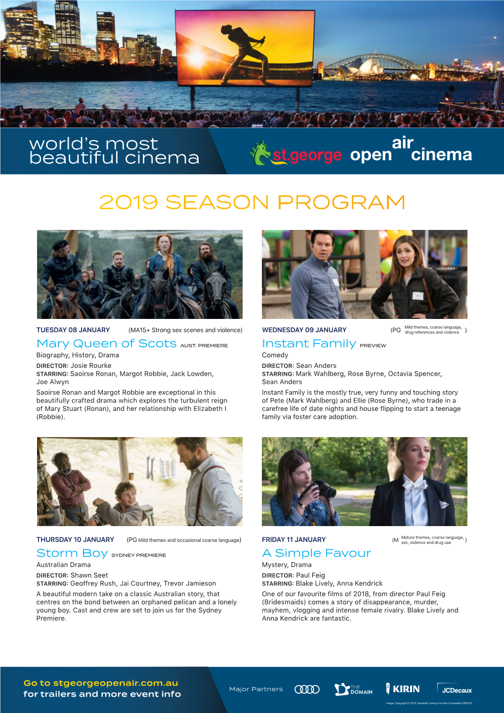 2019 Season Program