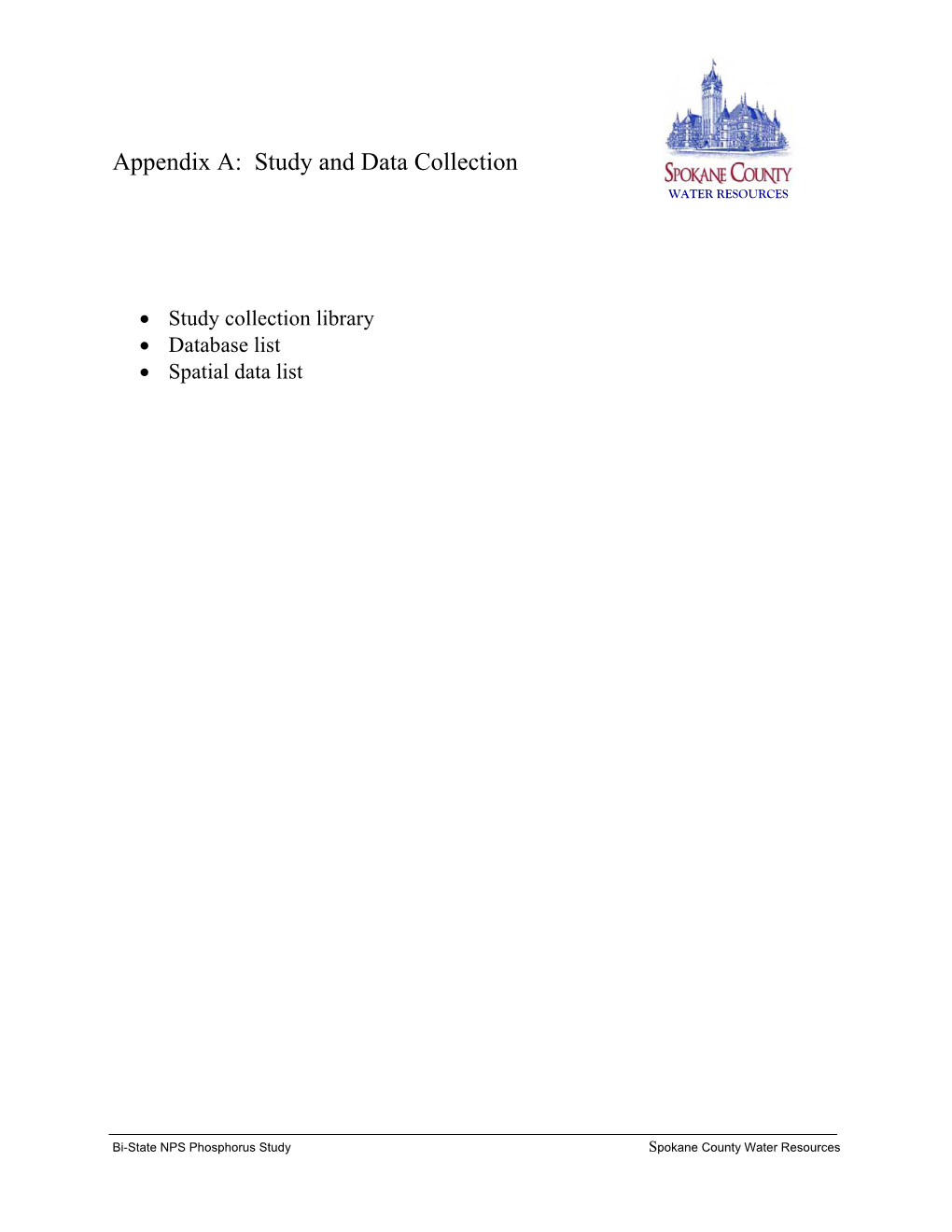 Appendix A: Study and Data Collection