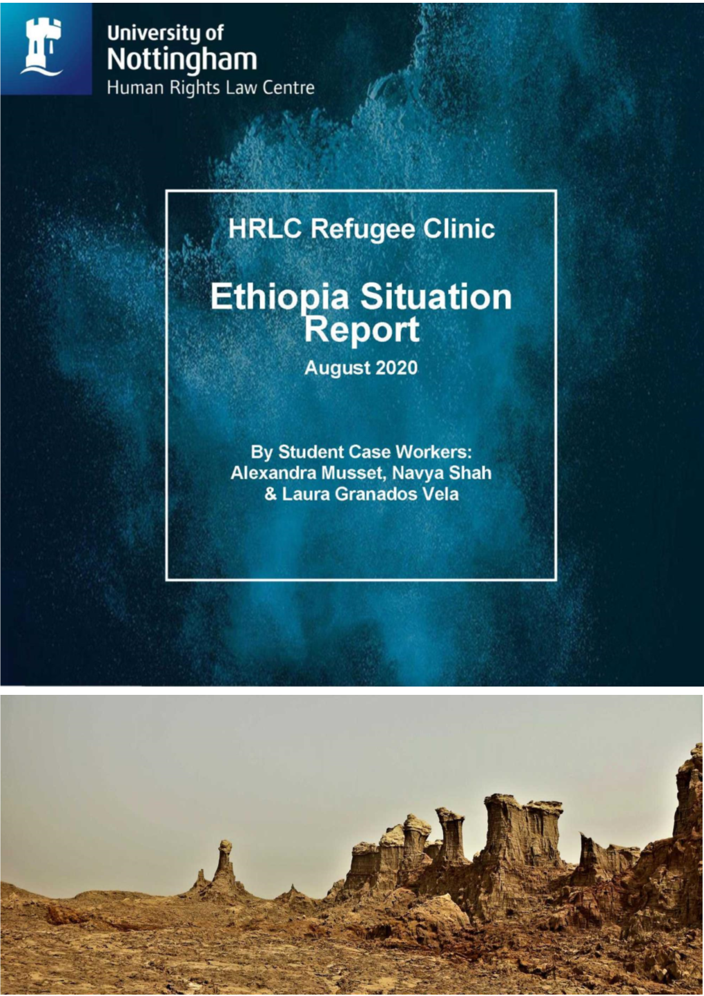 Ethiopia Situation Report: August 2020