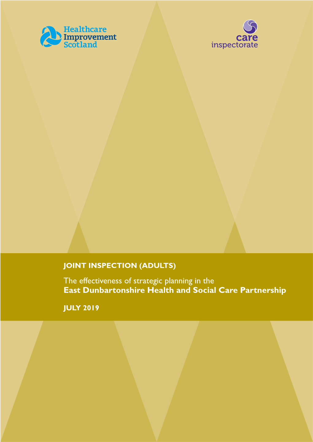 The Effectiveness of Strategic Planning in the East Dunbartonshire Health and Social Care Partnership