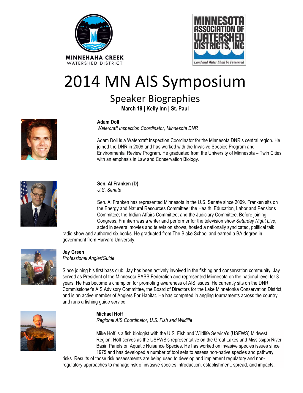 2014 MN AIS Symposium