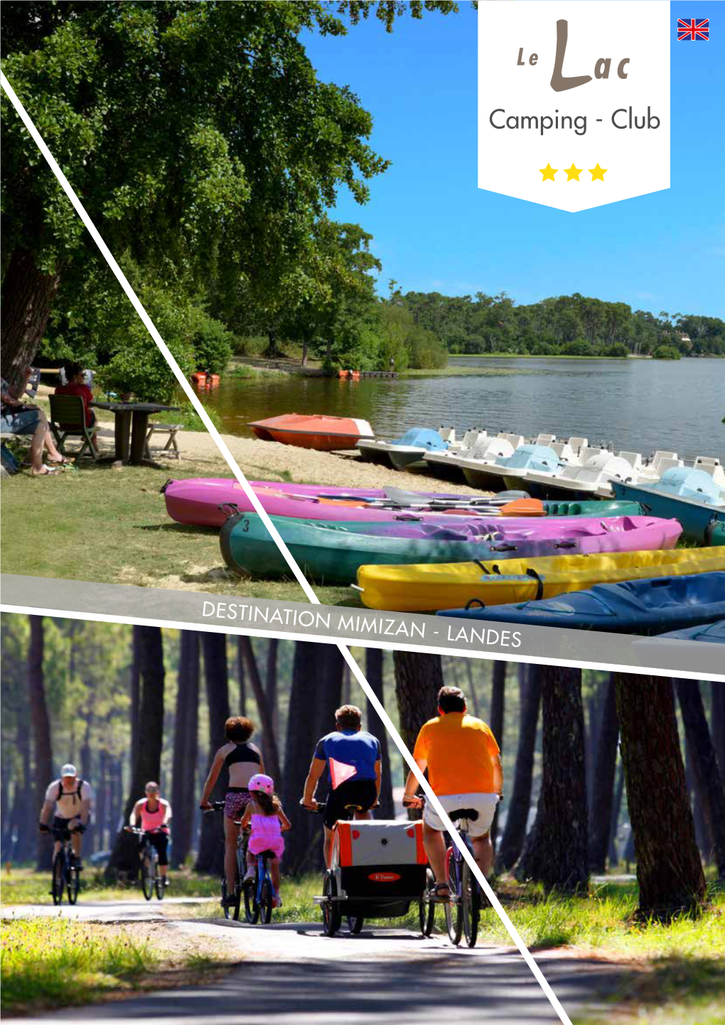 DESTINATION MIMIZAN - LANDES on the Banks of the Lake, Near the Center City of Mimizan, Our Campground Welcomes You to a Calm and Natural Environment
