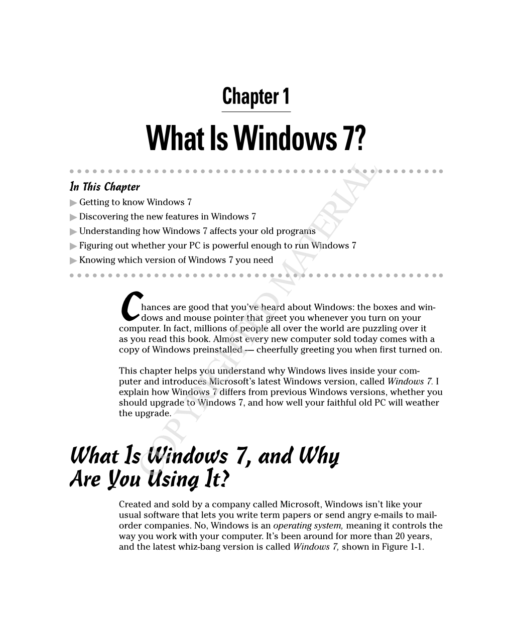 What Is Windows 7?