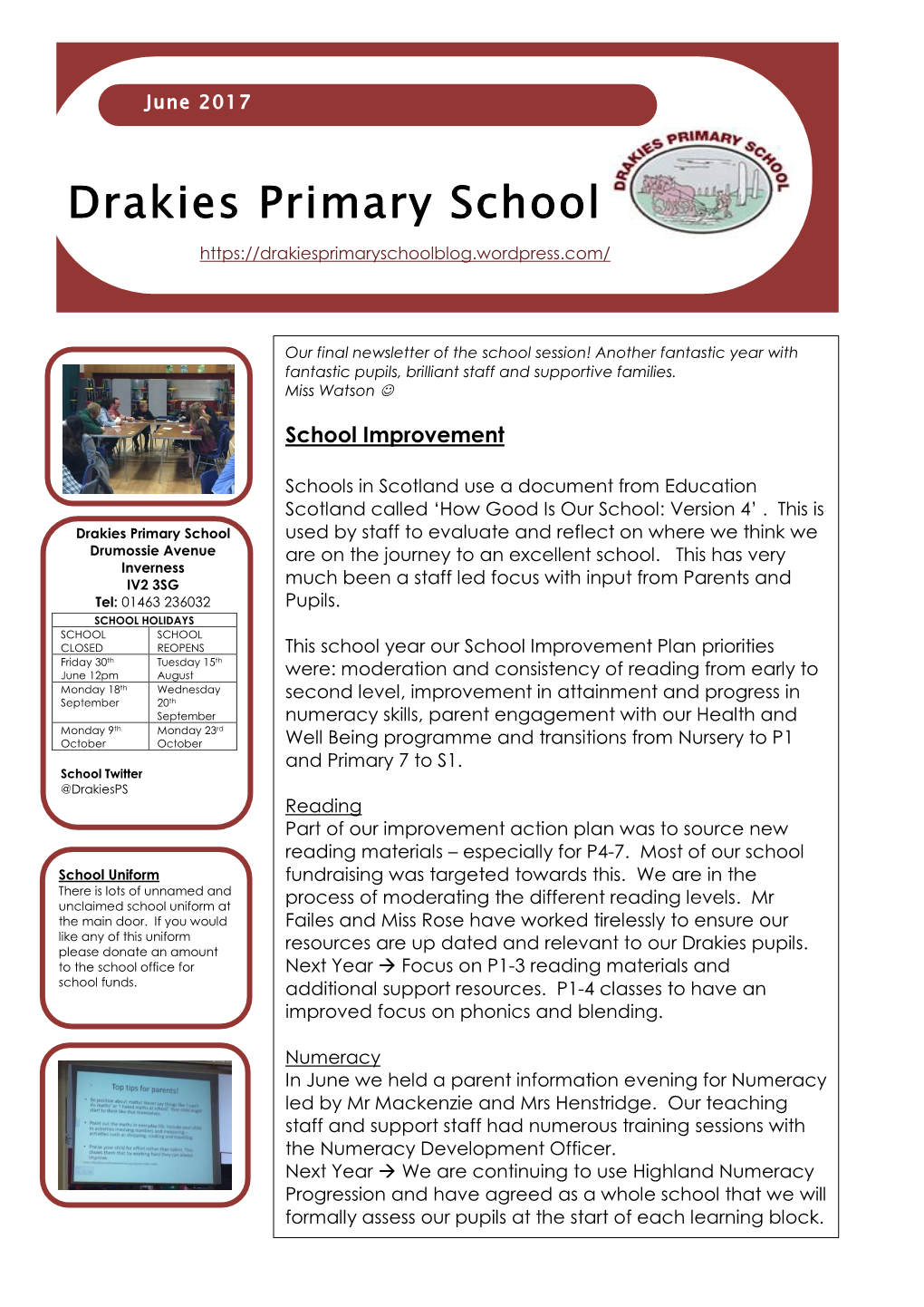 Drakies Primary School