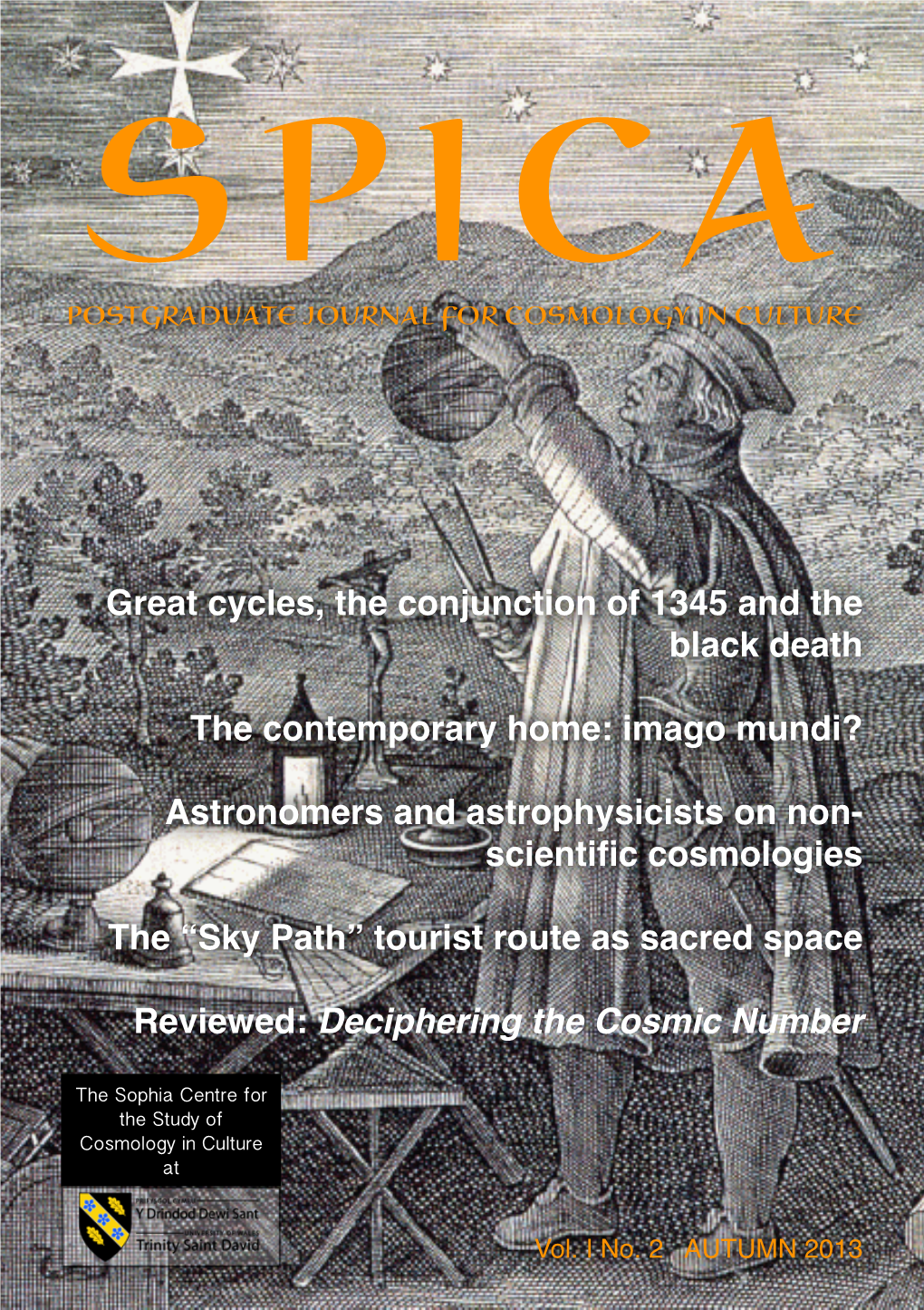 Spica Journal for Cosmology in Culture