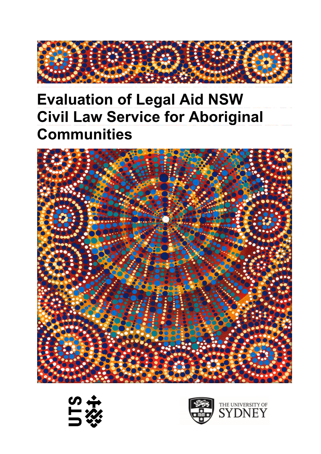 Evaluation of Legal Aid NSW Civil Law Service for Aboriginal Communities