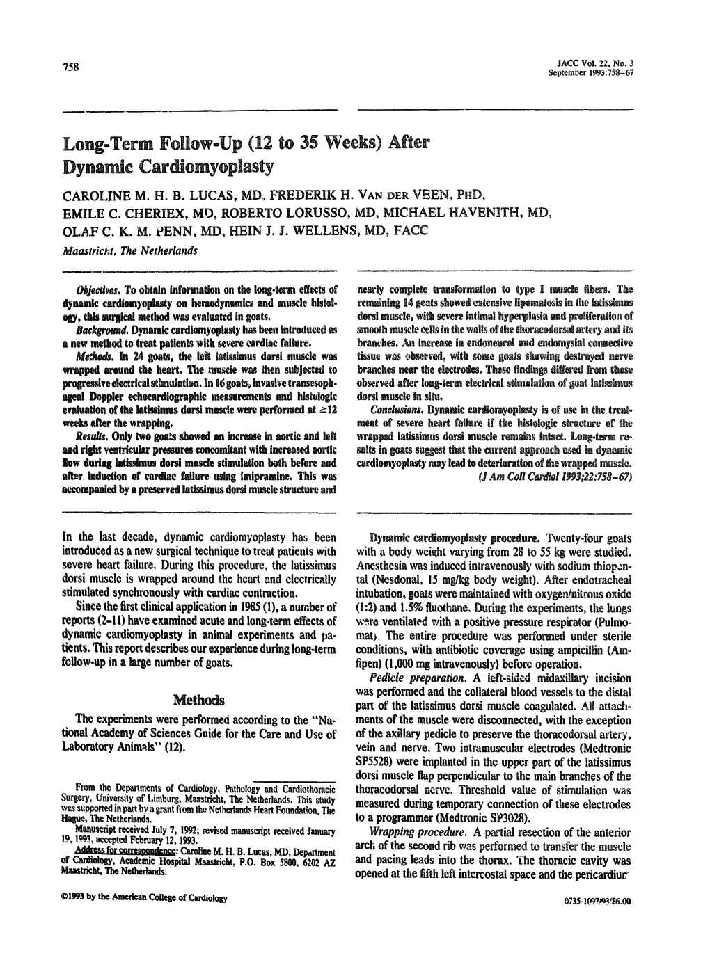 After Dynamic Cardiomyoplasty