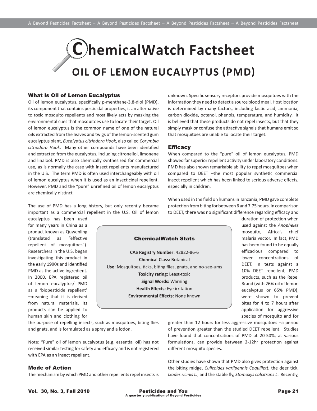 Lemon Eucalyptus (Pmd)