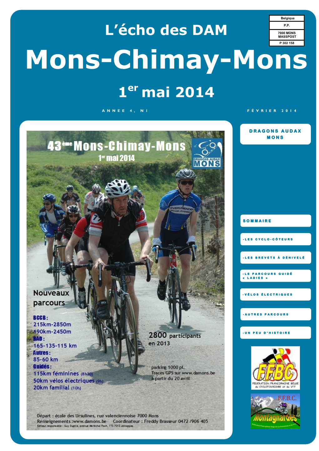 Mons-Chimay-Mons 1Er Mai 2014