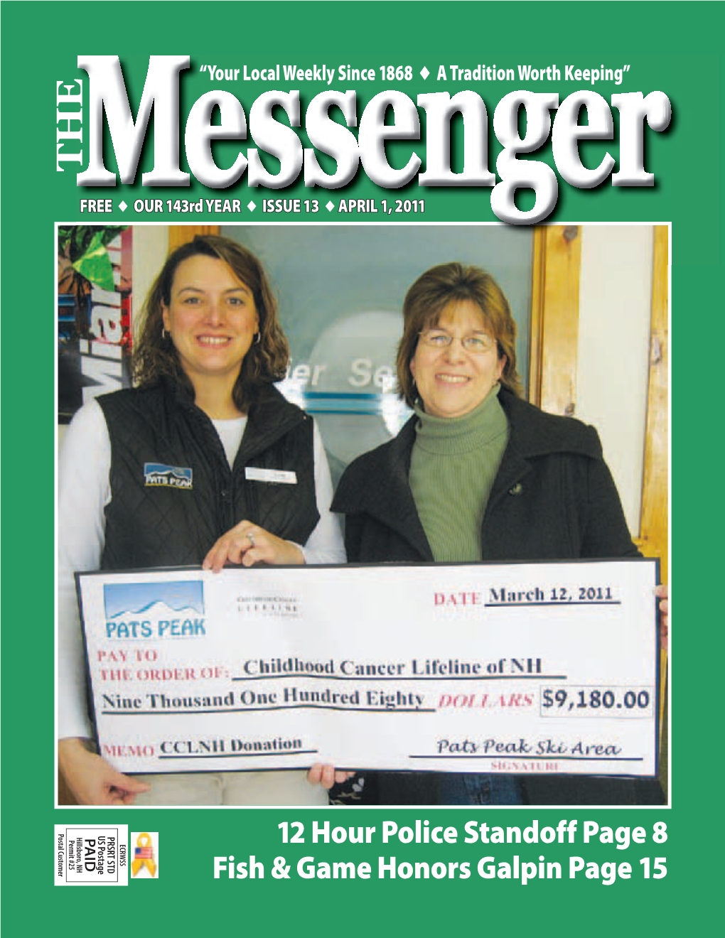 Download the Messenger – April 1, 2011 (Pdf)