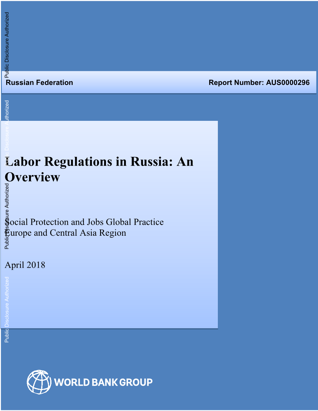 Labor Regulations in Russia: an Overview