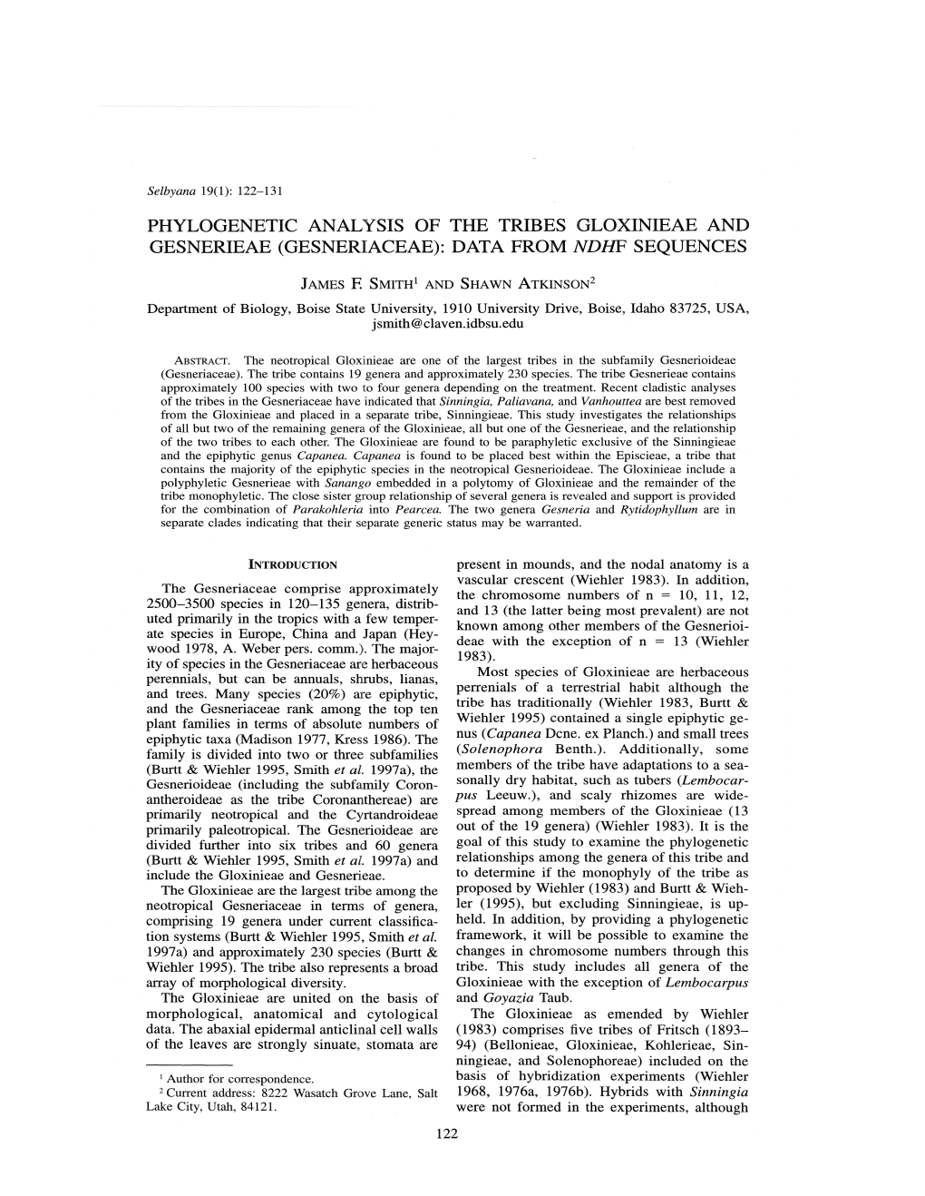 Network Scan Data