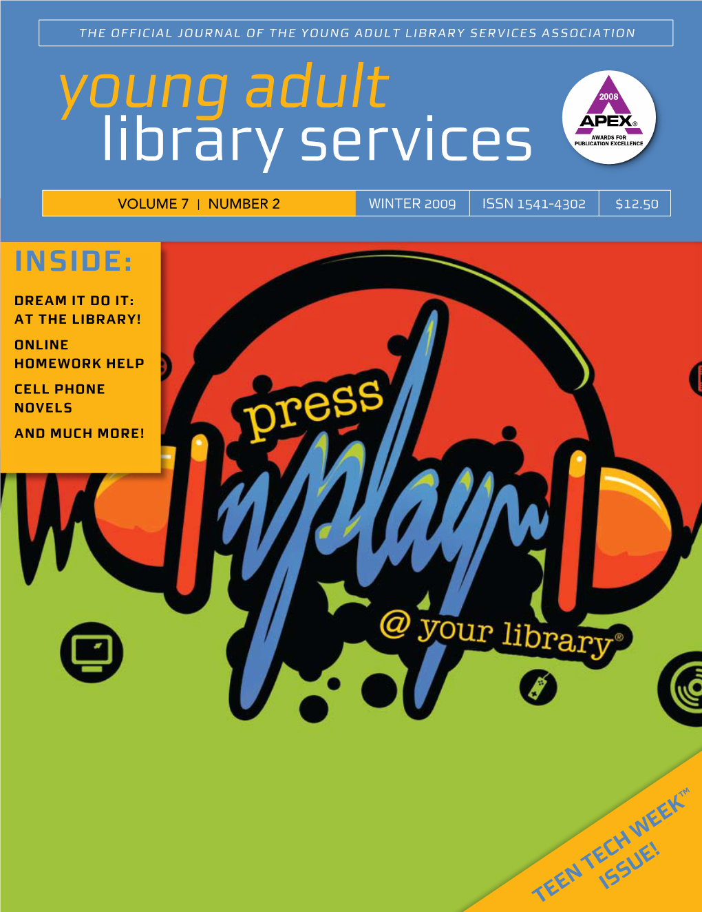 Young Adult Library Services Association Young Adult Library Library Services Services