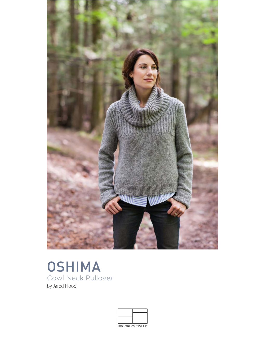 OSHIMA Cowl Neck Pullover by Jared Flood