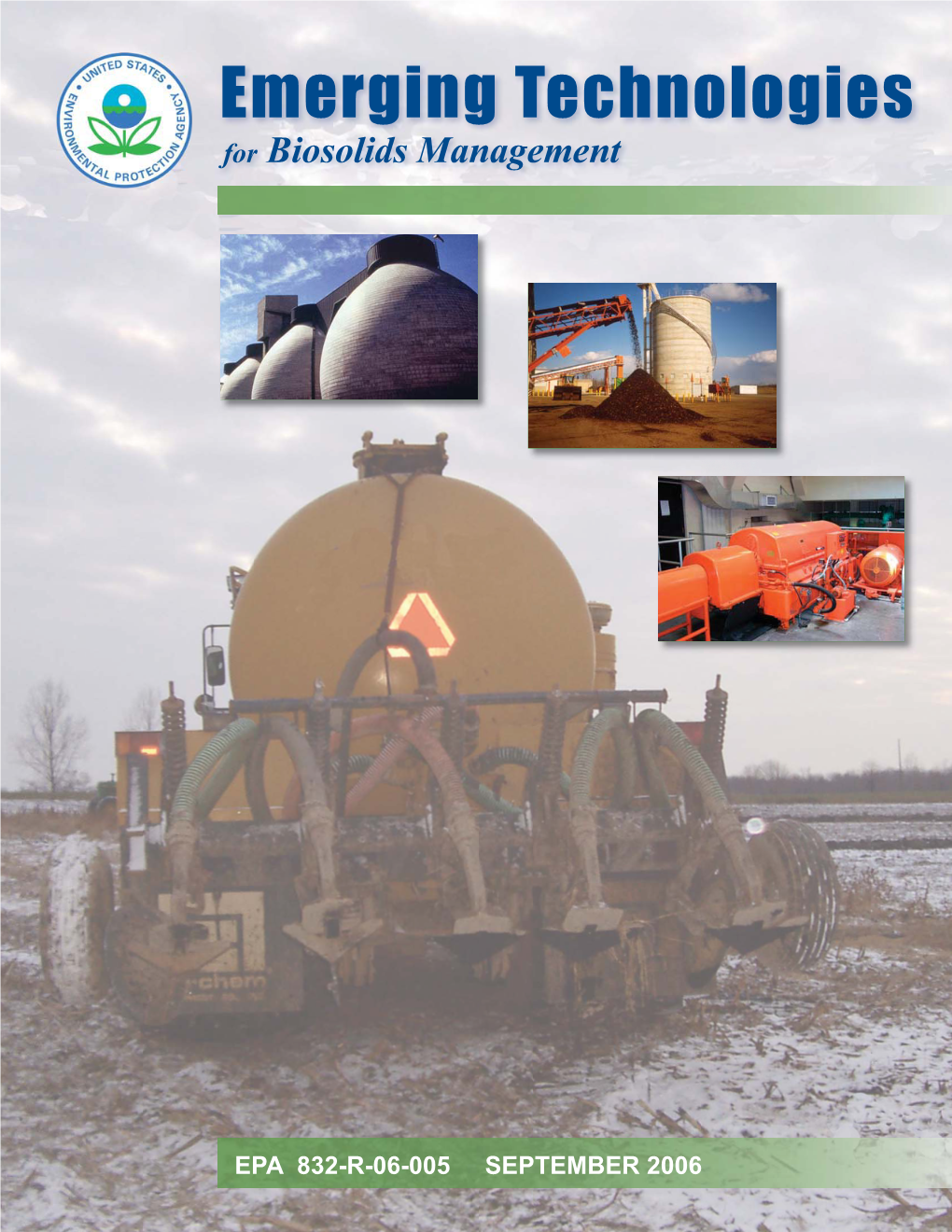 Emerging Technologies for Biosolids Management