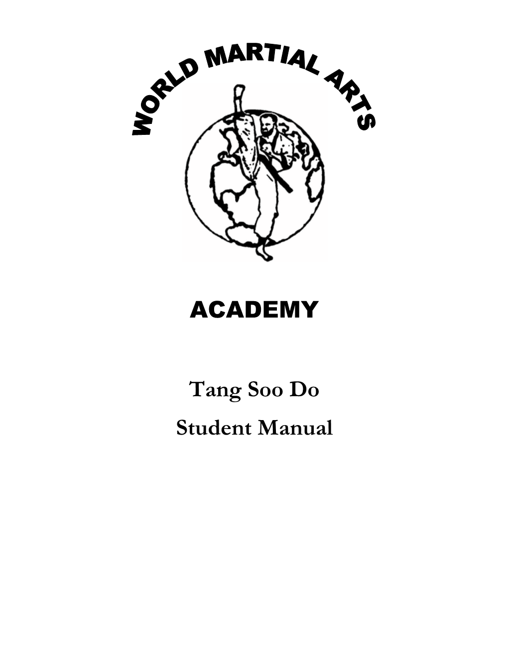 Academy Tang Soo Do Student Manual