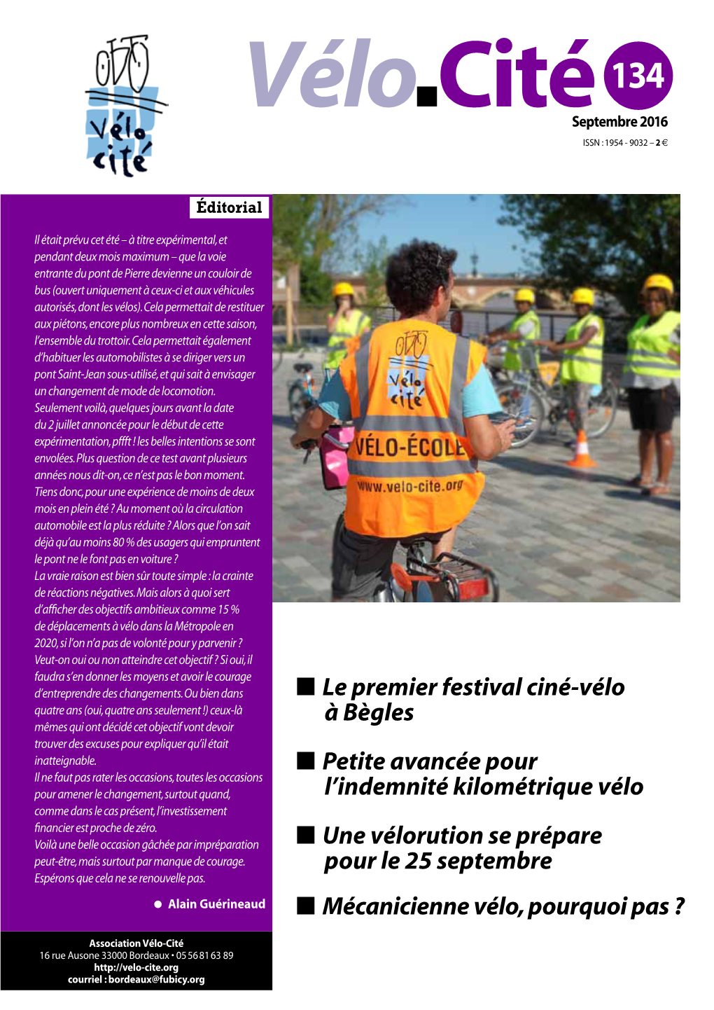 Le Premier Festival Ciné-Vélo À Bègles Petite Avancée Pour L