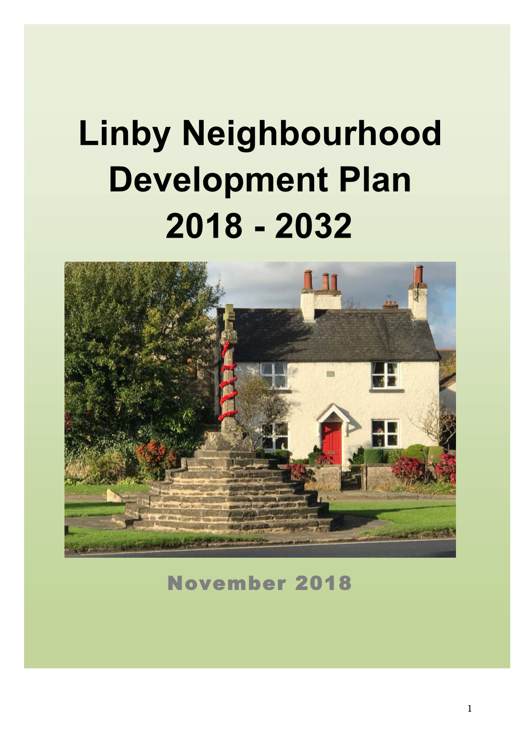 Linby Neighbourhood Plan 2018-2032