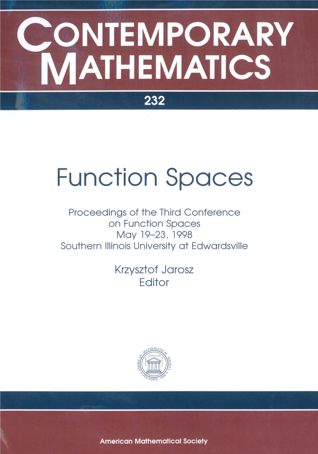 Contemporary Mathematics 232